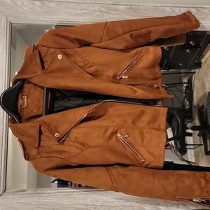 Like new Moto jacket! Beautiful gold zippers and detail.